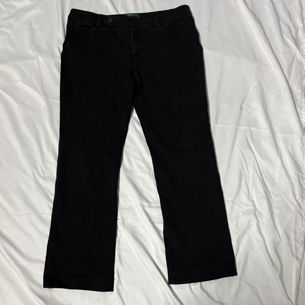 Ralph Lauren Elegant Black Trousers